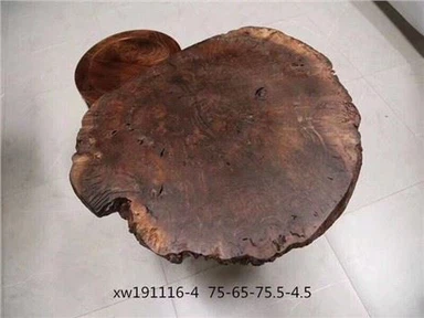 Solid South America Walnut Tea Table Desktop