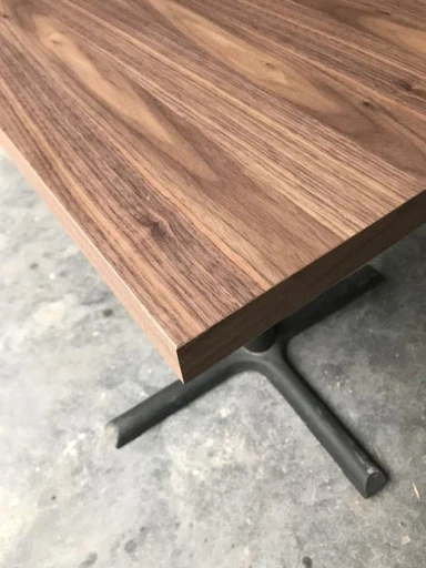 Veneer Black Walnut Dinnging Tbale Top