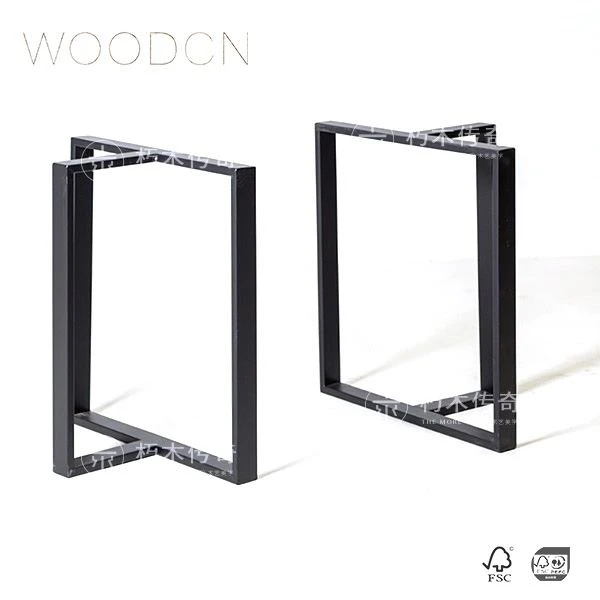 Table Base Wood stainless Steel metal iron