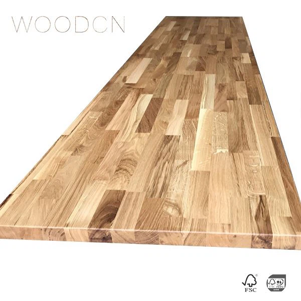 Solid Rubber Wood Butcher Block Worktop