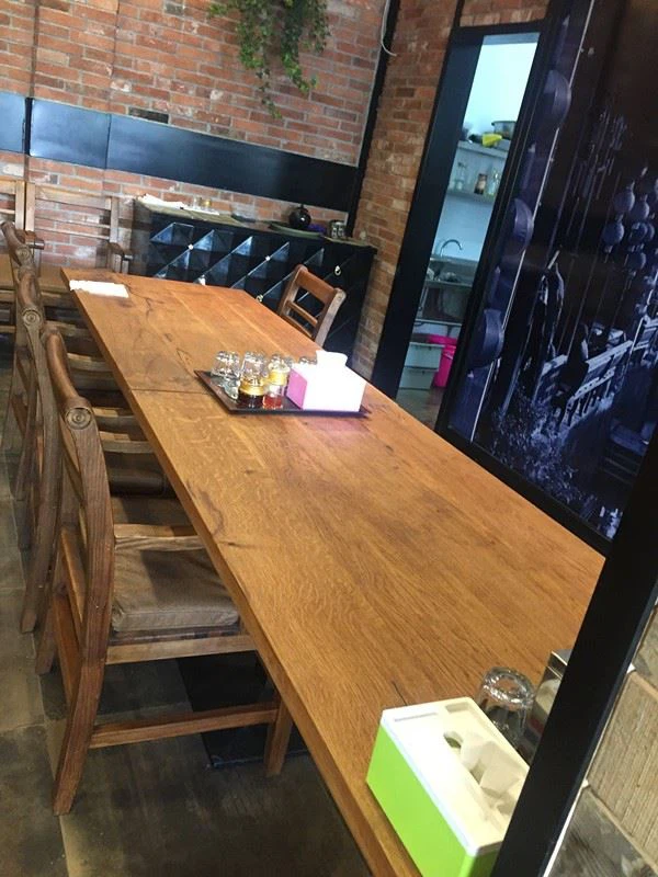 White Oak Edge Glued Kitchen Top Manufacturer