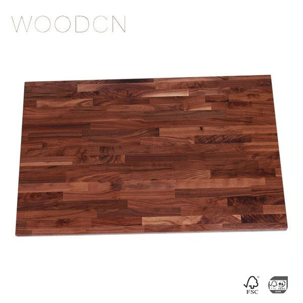 Black Walnut Butcher Block Wood Dining Table