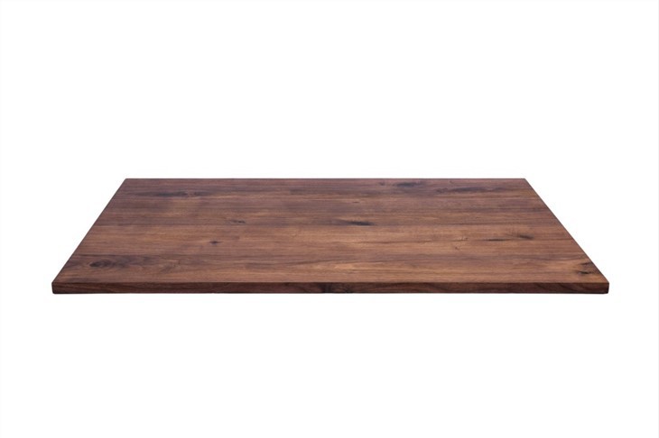 Black Walnut Veneer Office Desk For Sale 