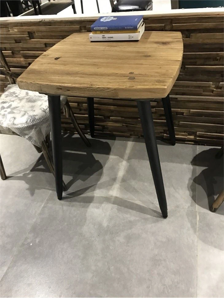 Old Elm Wooden Edge Glued Coffee Table