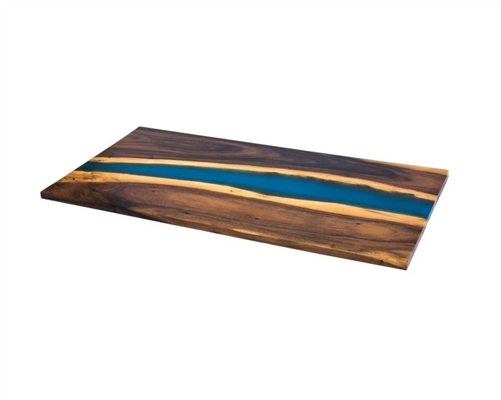 Resin South American Walnut Solid Wood Table Suppliers