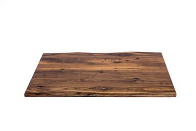 Black Walnut Live Edge Desk Top