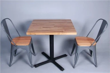 White Oak Wooden Butcher Block Coffee Table Top