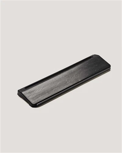 Ease Keyboard Palm Rest Charcoal Oak Accessory Exhibit Accessory