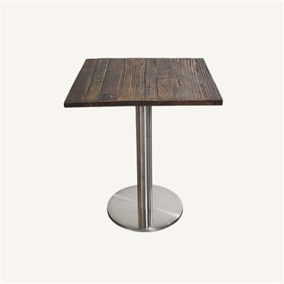 Recycled elm side table