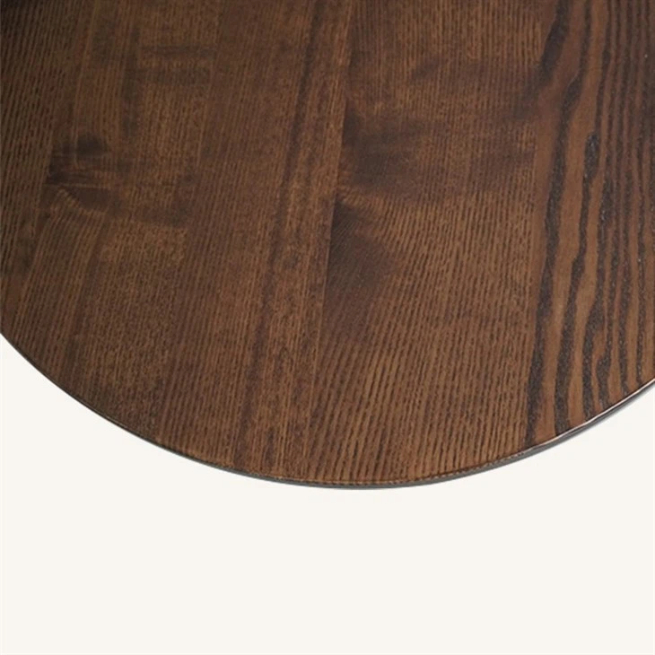 Solid Ash Wood Coffee Table in Walnut Color Supplier best