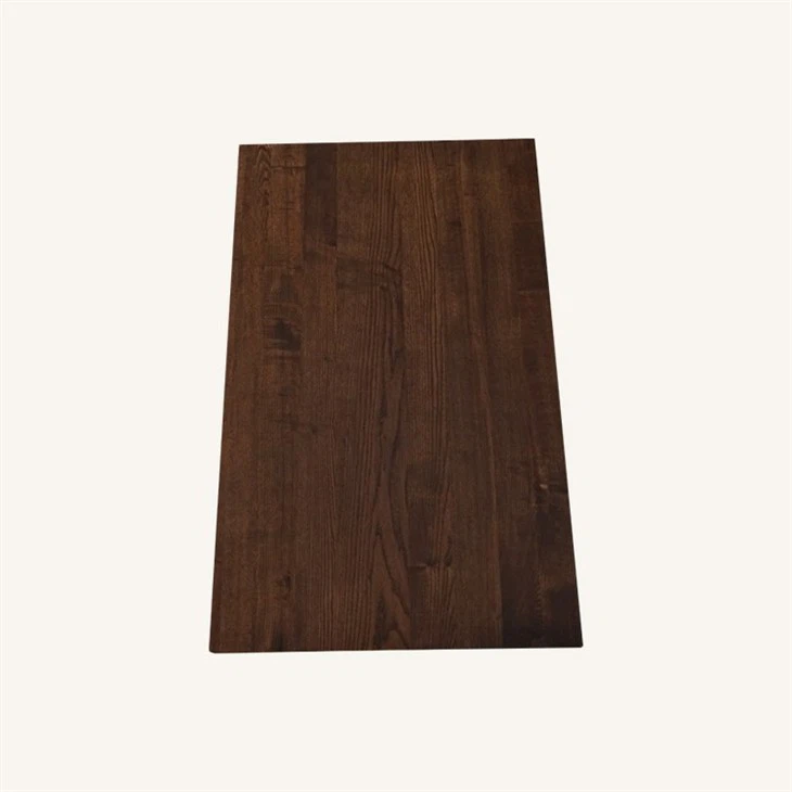 Solid Ash Wood Executive Office Desk Top in Walnut Color best