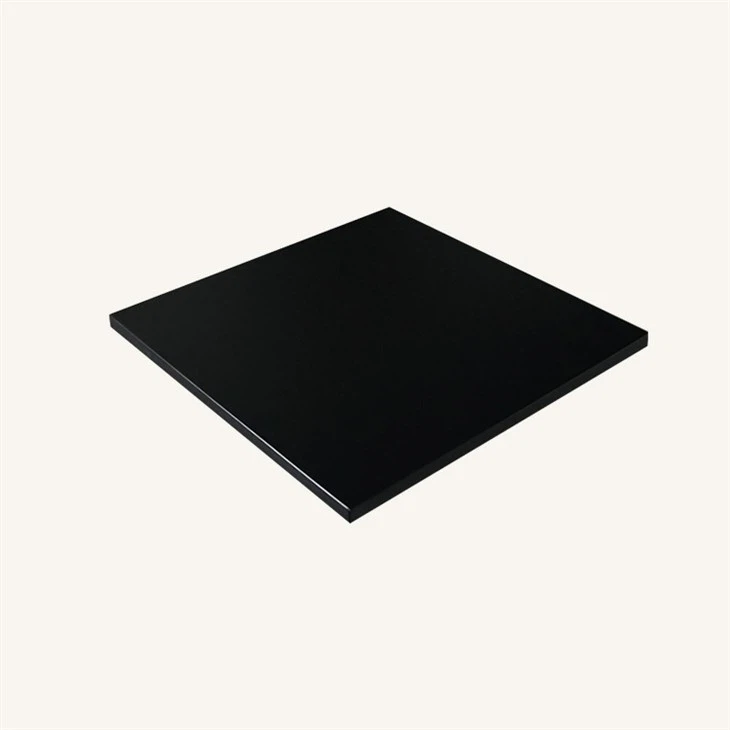 Solid Beech Wood Coffee Table in Black Color Supplier factory